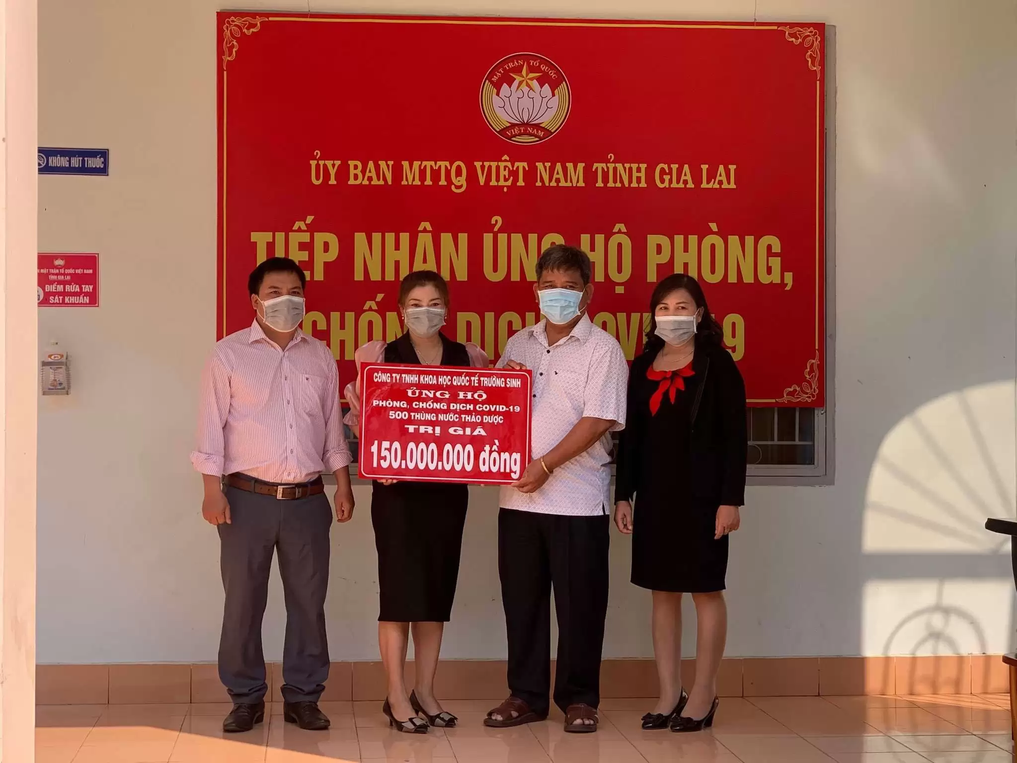 3 TỶ ĐỒNG GIÁ TRỊ QUÀ TẶNG ĐƯỢC TRƯỜNG SINH GROUP TRAO ĐI TRONG MÙA DỊCH VOVID-19