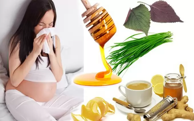 MẸO CHỮA ĐAU RÁT HỌNG CHO BÀ BẦU.