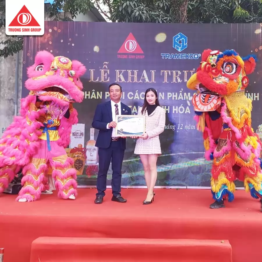 ​KHAI TRƯƠNG NHÀ PHÂN PHỐI TRAMEXCO DÒNG SẢN PHẨM TỪ SÂM NGỌC LINH