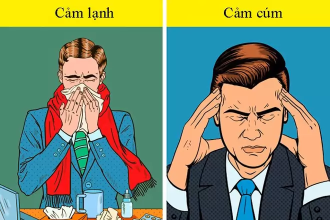 CÁCH PHÂN BIỆT VÀ PHÒNG NGỪA BỆNH CẢM CÚM VÀ CẢM LẠNH KHI THỜI TIẾT GIAO MÙA 