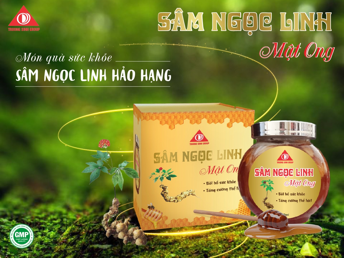 SÂM NGỌC LINH MẬT ONG TRƯỜNG SINH - TINH HOA THẢO DƯỢC VIỆT NAM 