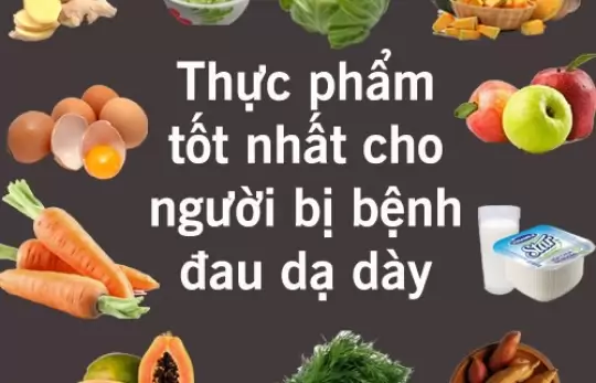 THỰC PHẨM NÊN CÓ TRONG THỰC ĐƠN CỦA NGƯỜI BỊ TRÀO NGƯỢC DẠ DÀY