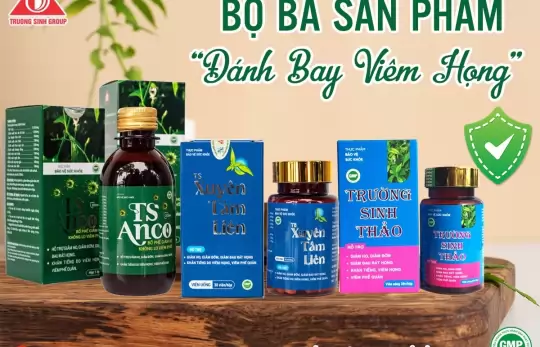  BỘ BA SẢN PHẨM - KHÔNG CÒN NỖI LO VIÊM PHỔI CẤP 